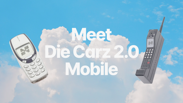Die Carz 2.0 update featuring Dark Theme, Grid View, Pre-Orders, and new collection management tools